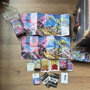 Pokemon V Battle Deck Set with Red and Blue Highlights